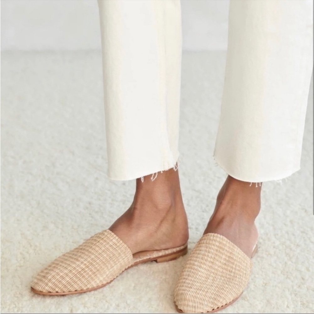 Jenni Kayne Rafia Mule - excellent condition